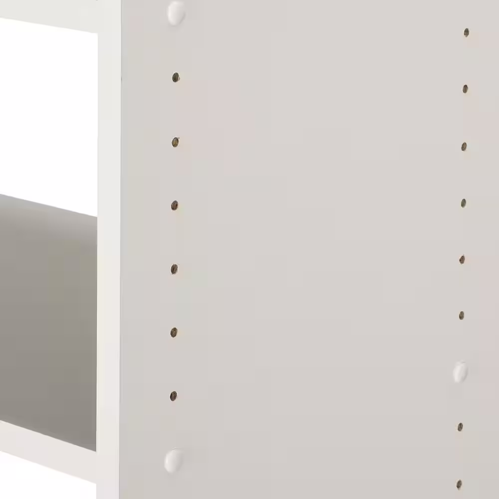 Closet Evolution Select 25 in. W Classic White Wood Closet Tower