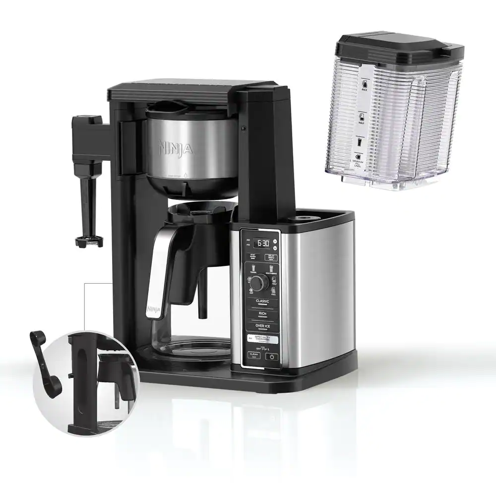 NINJA Specialty 10 Cup Coffee Maker in Stainless Steel (CM401)