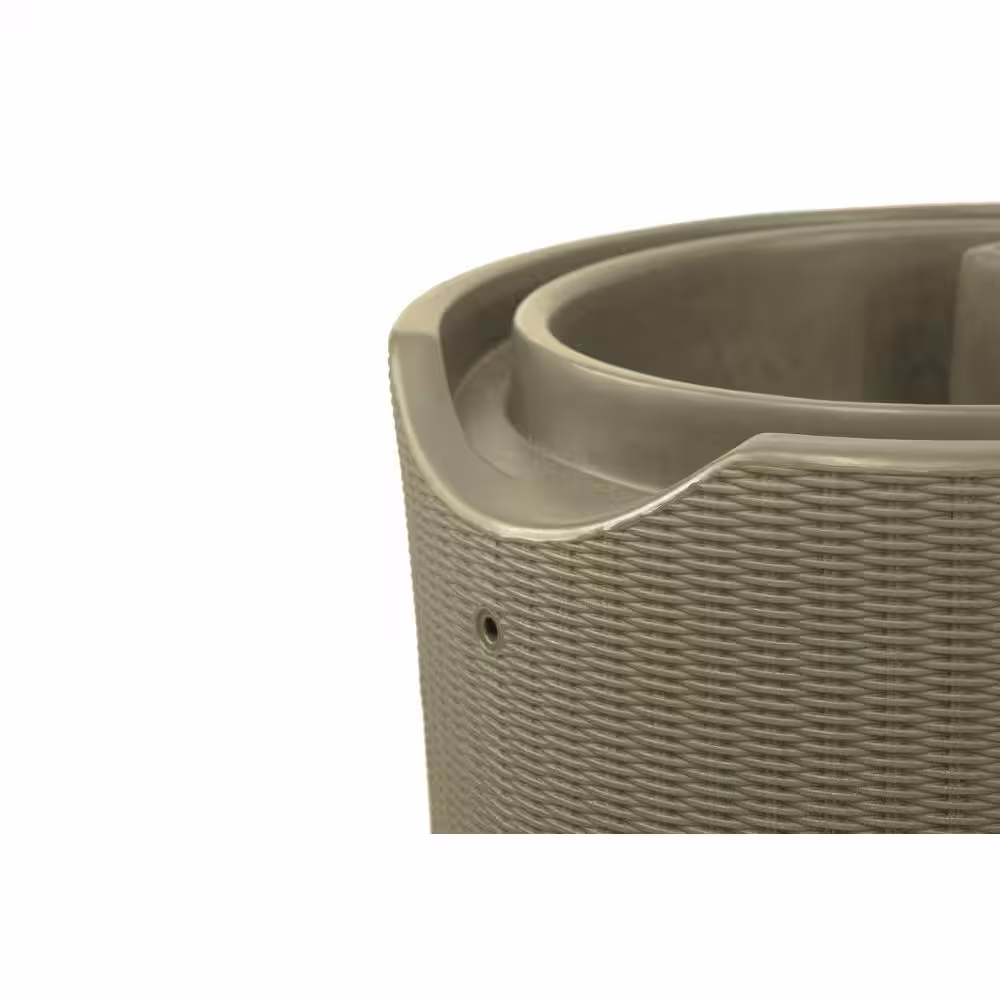 Good Ideas Impressions Bali 50 Gal. Desert Sand Rain Barrel