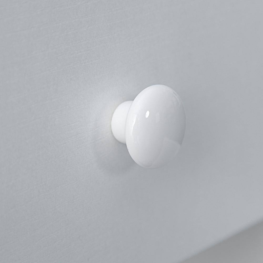 None 47 in. Manicure Nail Table Computer Desk with Drawer White