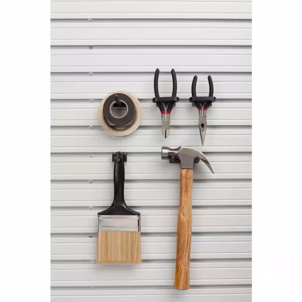 Rubbermaid FastTrack Garage Accessory Hook Bundle (5-Piece)