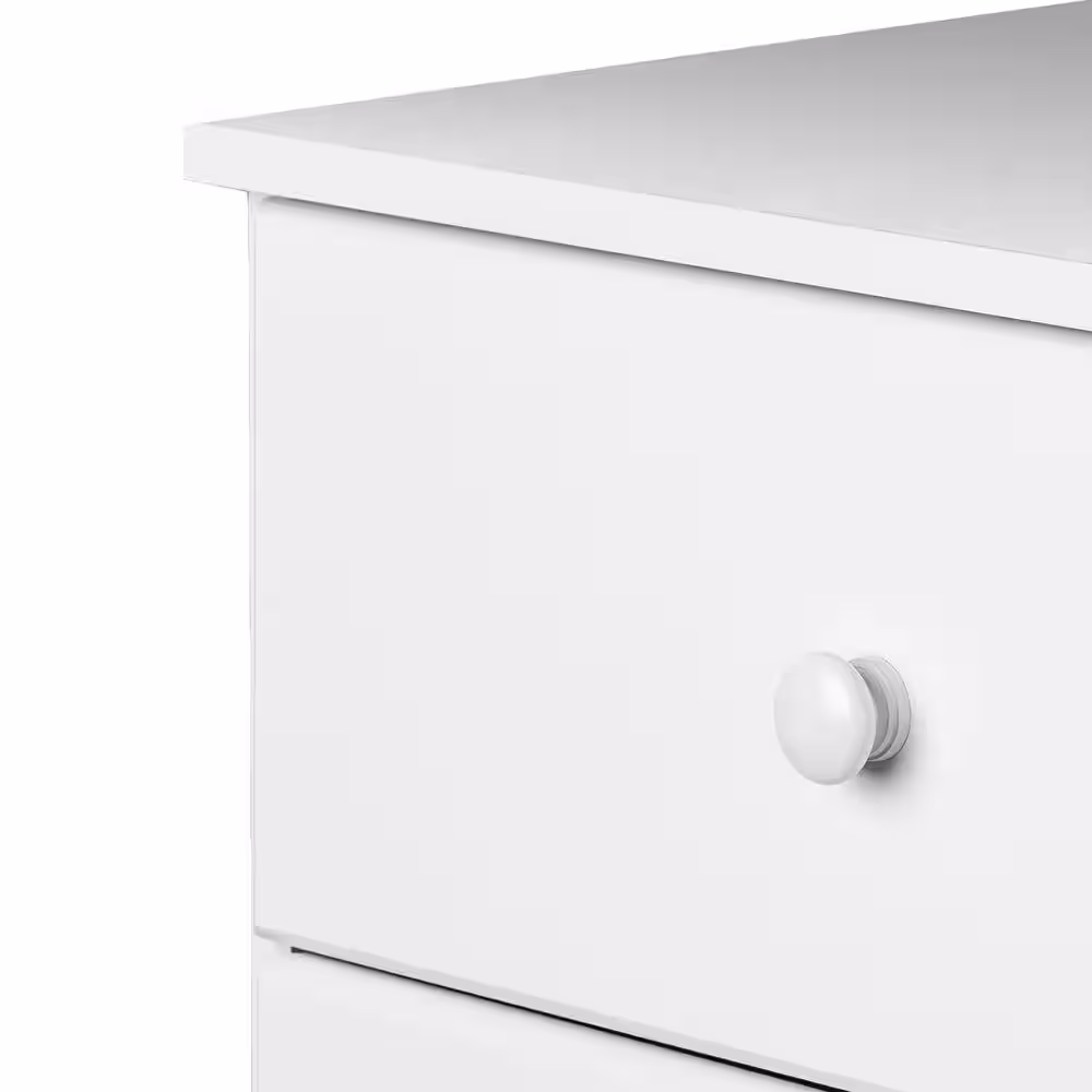 Prepac Astrid 6-Drawer White Dresser