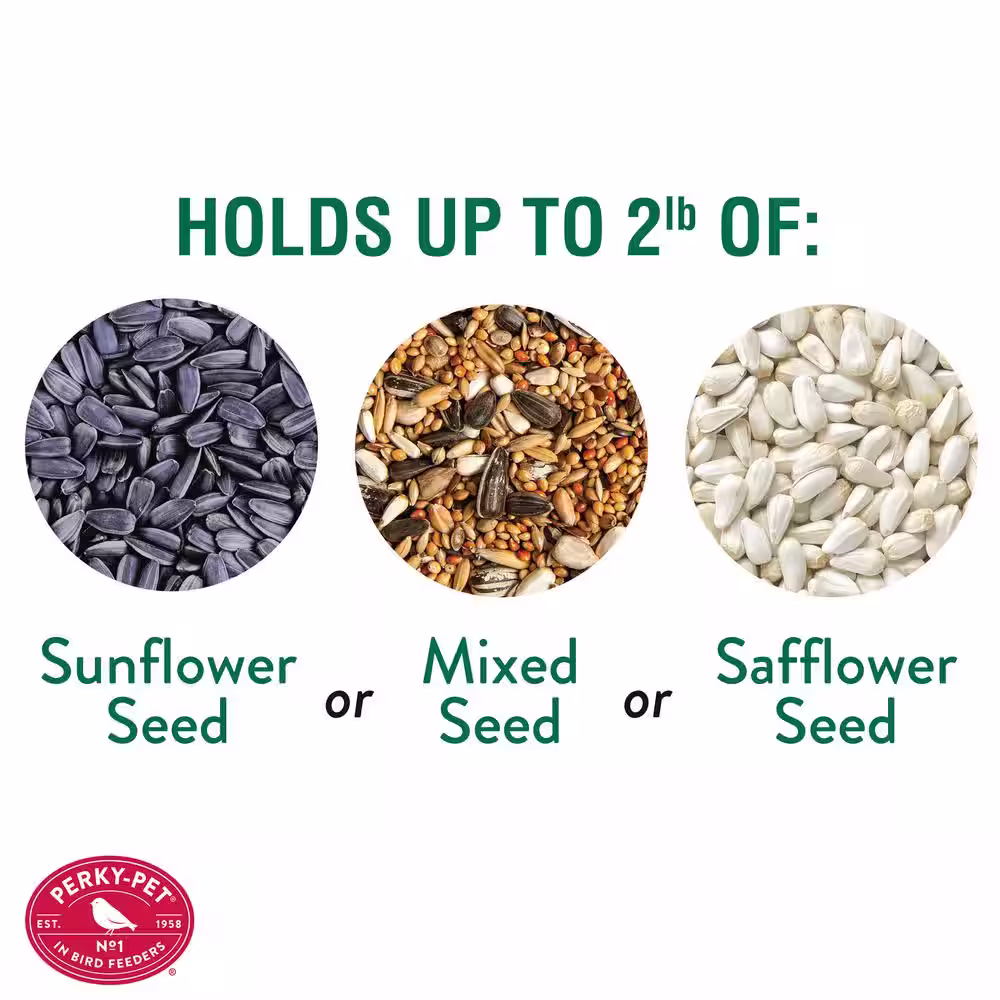 Perky-Pet Wilderness Lantern Hanging Bird Feeder - 2 lb. Capacity