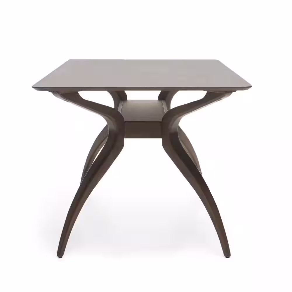 Noble House Salli Natural Walnut Dining Table