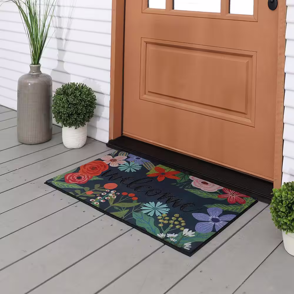 Mohawk Home Spring Sunset Welcome 18 in. x 30 in. Doorscapes Mat