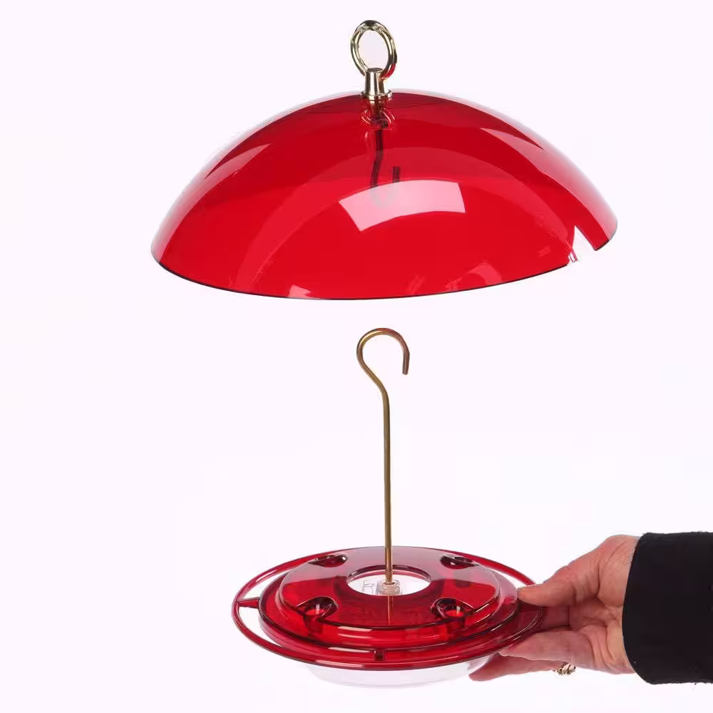 BIRDS choice Hummerdome 8 oz. Nectar Feeder with Weather Guard Kit