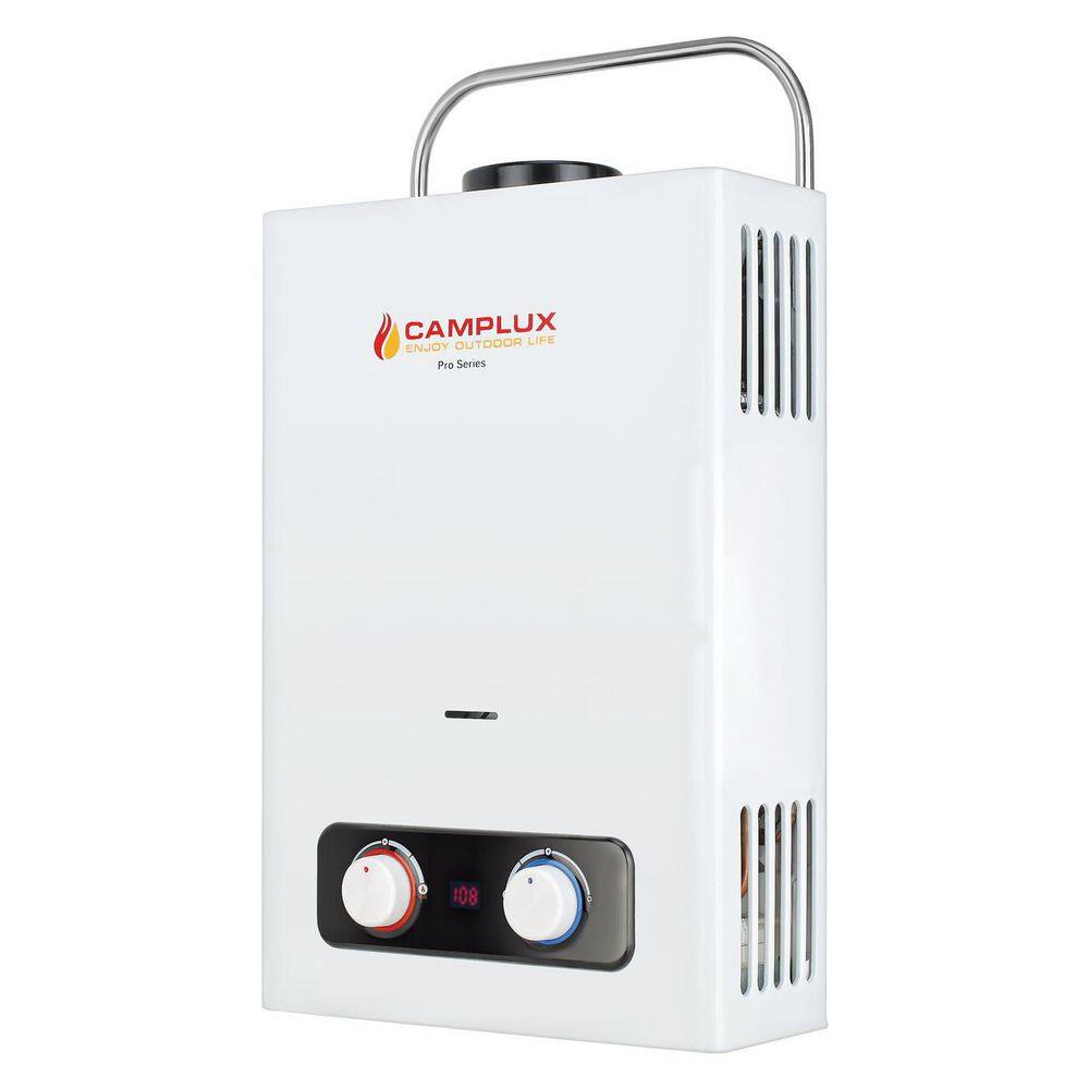 CAMPLUX ENJOY OUTDOOR LIFE Camplux Pro 6L 1.58 GPM Outdoor Portable Liquid Propane Gas Tankless Water Heater