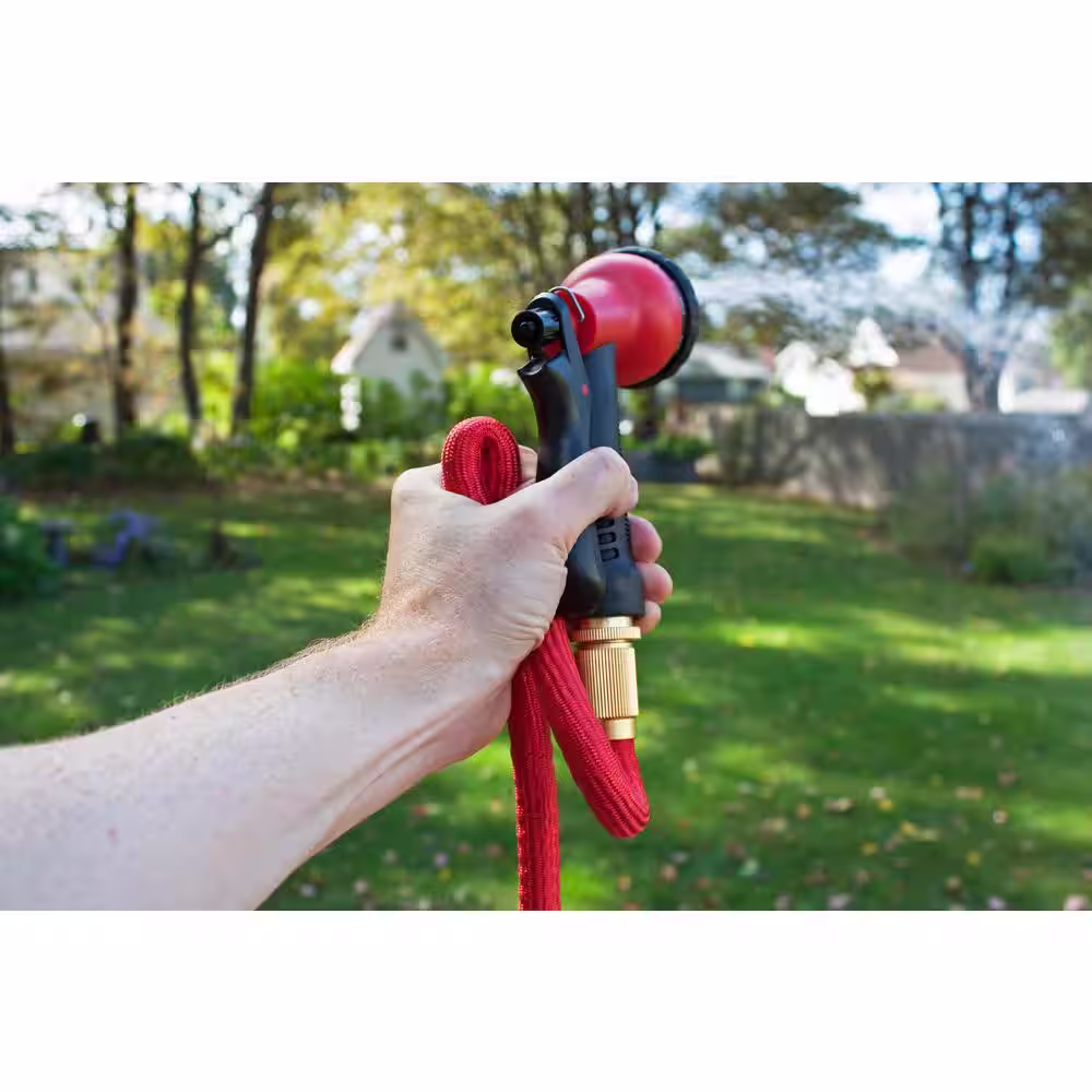 Emsco 3/4 in. Dia x 100 ft. Expandable Hose with Spray Nozzle