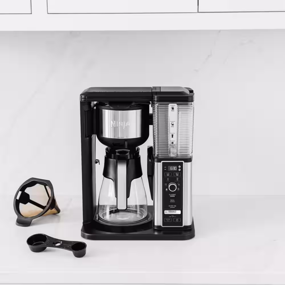 NINJA Specialty 10 Cup Coffee Maker in Stainless Steel (CM401)