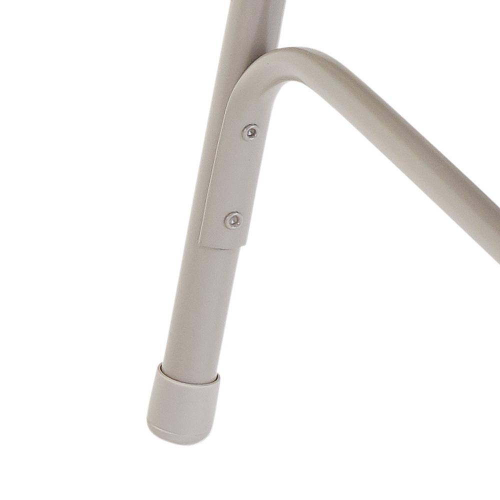 National Public Seating 50 Series Grey All-Steel Folding Chair (4-Pack)