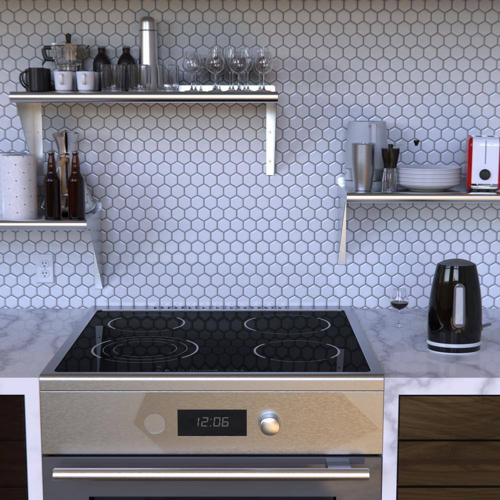 None 14 in. x 48 in. Stainless Steel Wall Shelf. Kitchen, Restaurant, Garage, Laundry, Utility Room Metal Shelf with Brackets