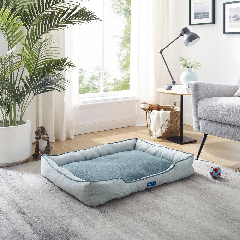 Sam's Pets Arthur Large Gray Dog Bed