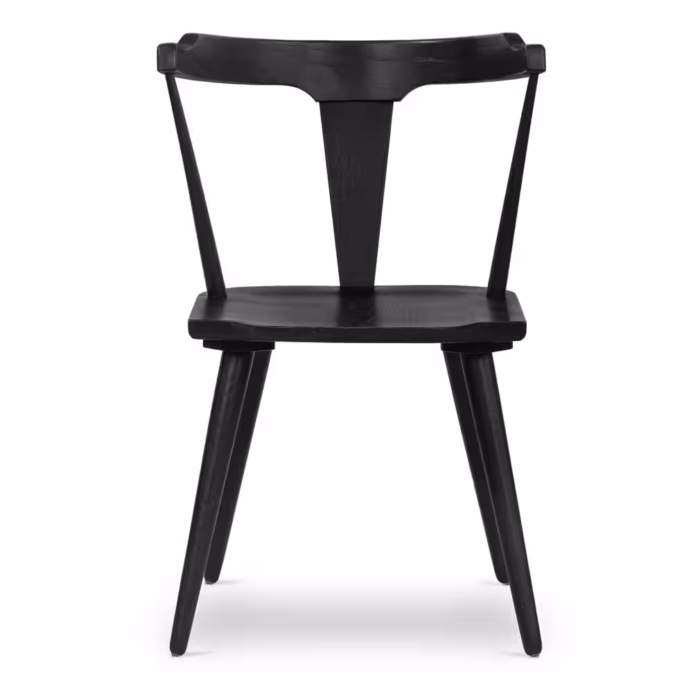 Poly and Bark Enzo Dining Chair in Black