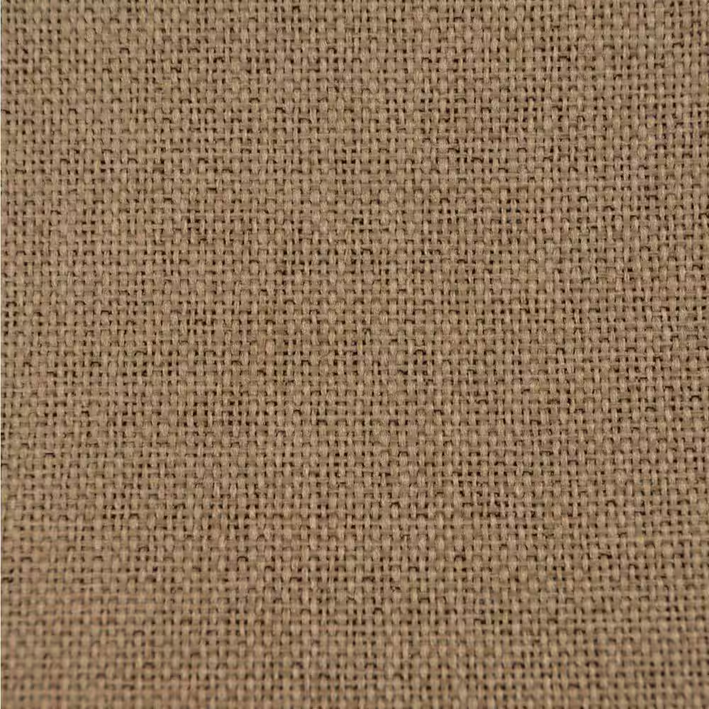 RICARDO Driftwood Canvas Solid 106 in. W x 84 in. L  Grommet Blackout Curtain
