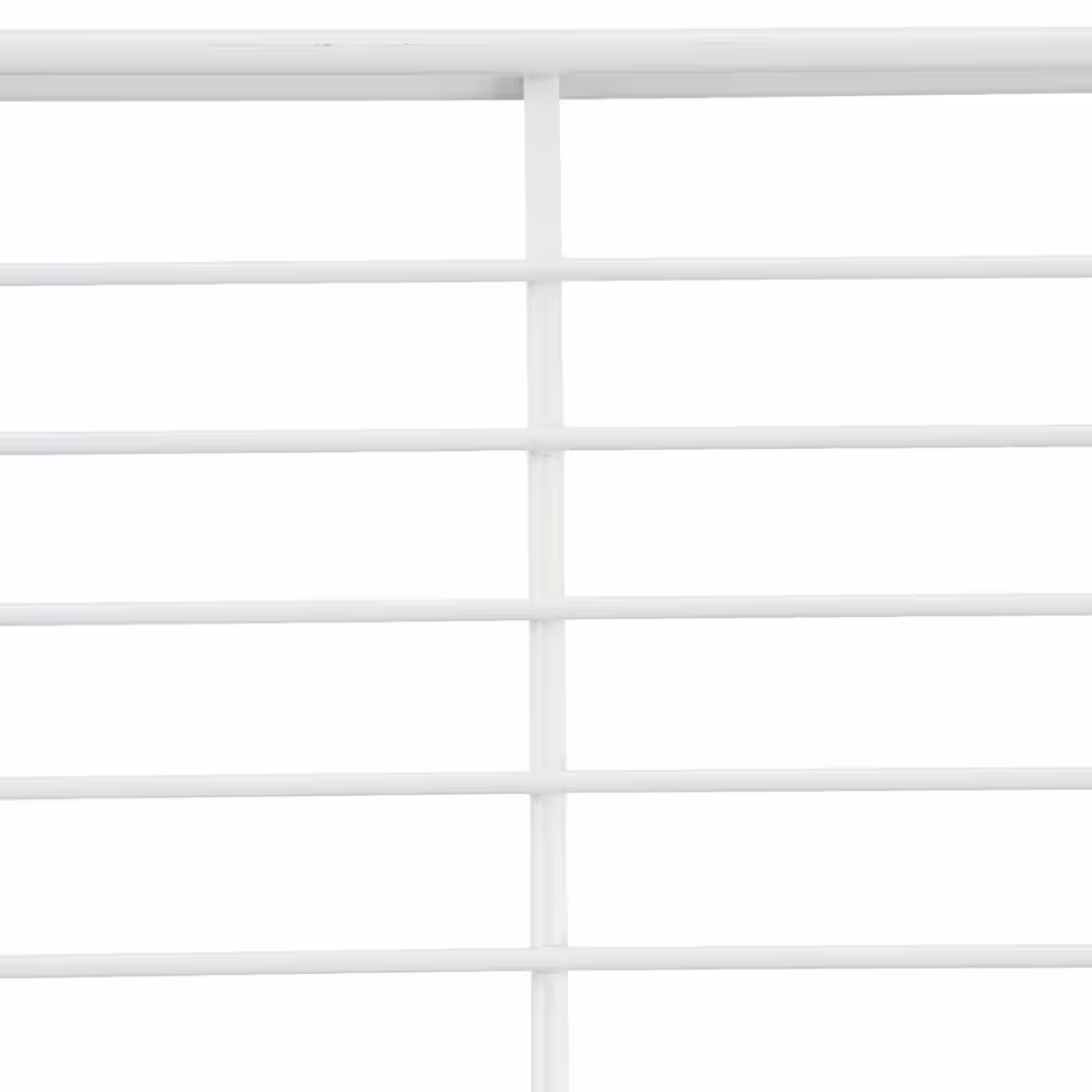 ClosetMaid ShelfTrack 12.25 in. D x 36.25 in. W x 3 in. H White Wire Book Shelf Steel Closet System