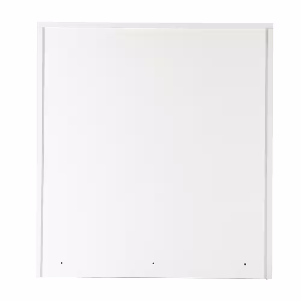 None 4-Drawer White Dresser