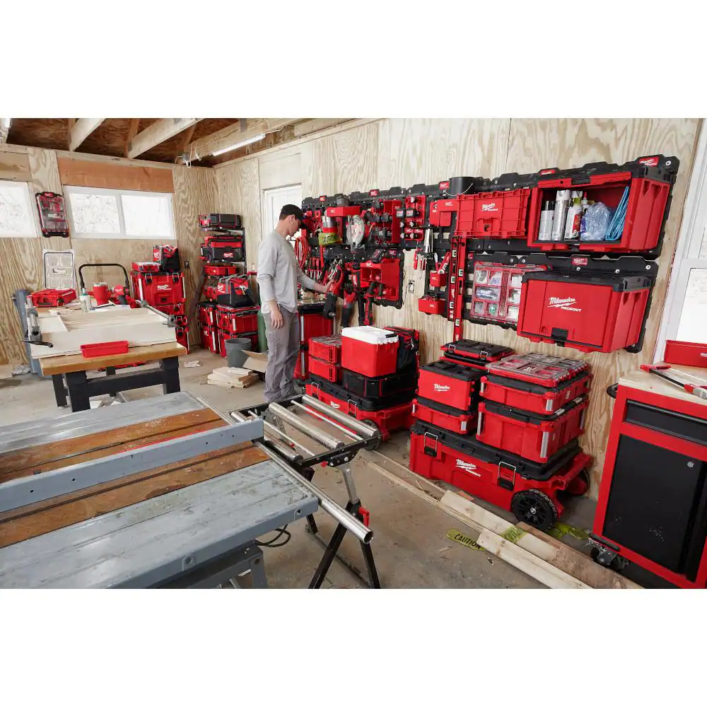 Milwaukee Packout 19.5 in. W x 14.7 in. H x 14.5 in. D Cabinet in Red (1-Piece)