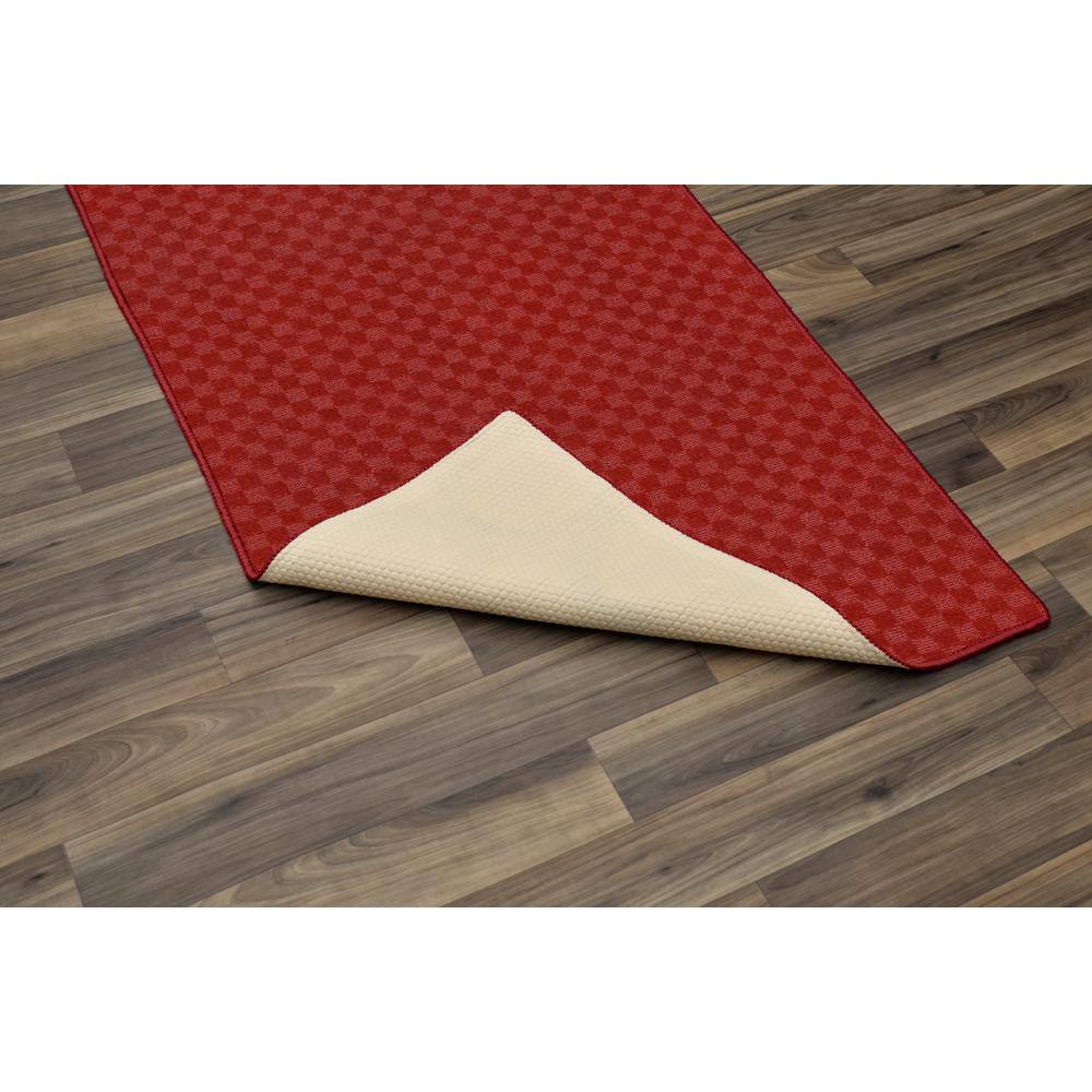 Garland Rug Medallion Chili Pepper Red 3 ft. x 12 ft. Runner Rug