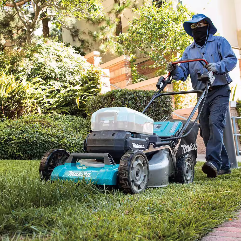Makita 21 in. 36V ConnectX Brushless Electric Walk Behind Commercial Self-Propelled Lawn Mower (Tool Only)
