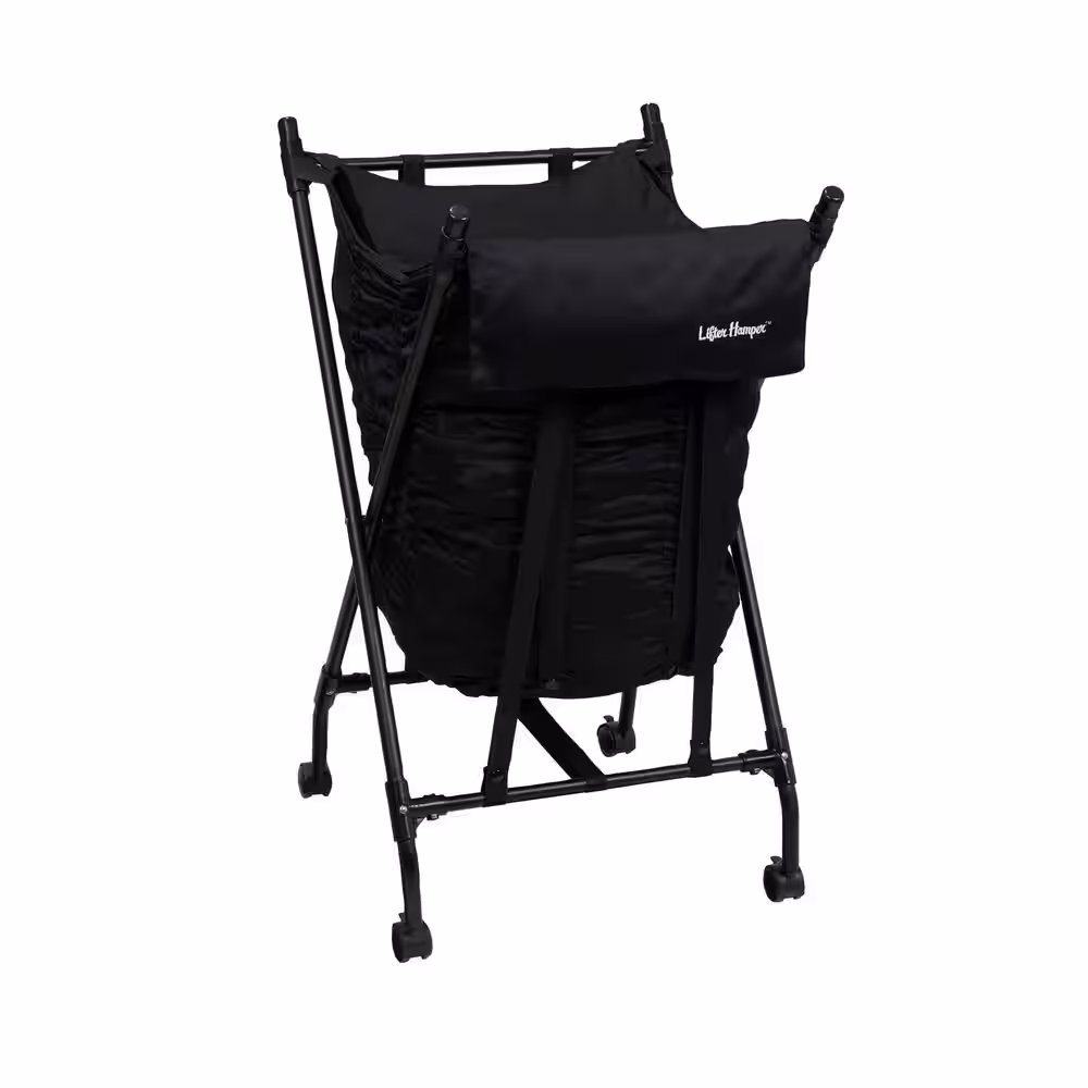 Household Essentials Lifter Hamper with Black Bag