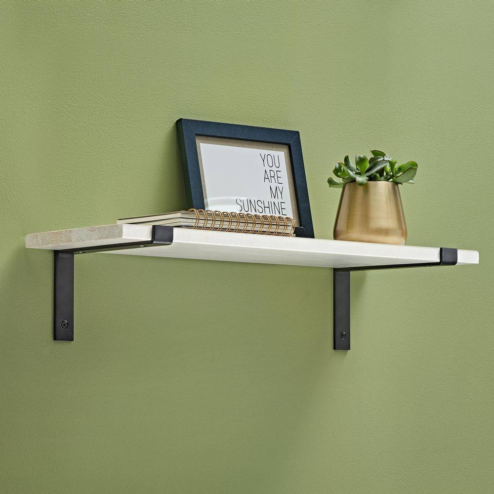 Dolle LIP 8.2 in. Black Steel Shelf Bracket