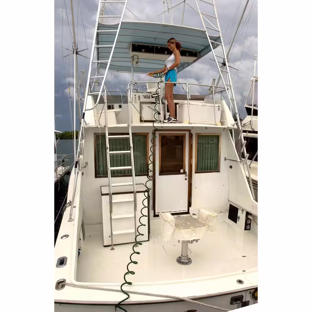 Flexon 1/2 in. x 25 ft. Lightweight Coil Garden Hose