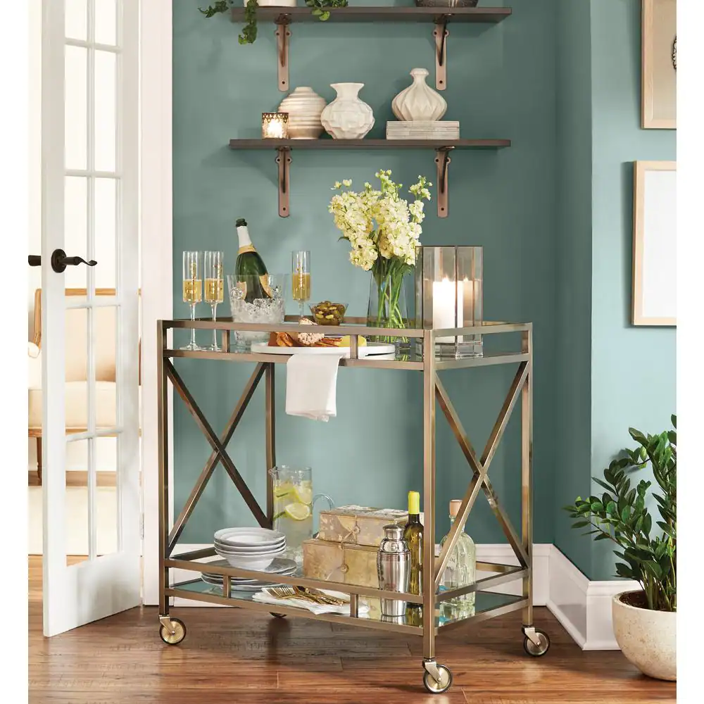 Everbilt 10 in. x 8 in. Oil-Rubbed Bronze Heavy Duty Shelf Bracket