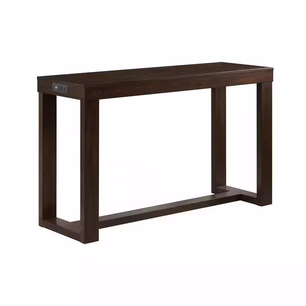 Picket House Furnishings Drew 4-Piece Dark Walnut Bar Table Set