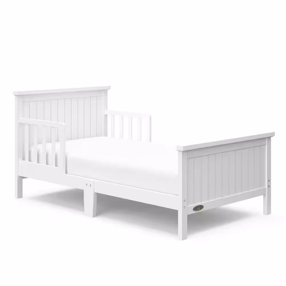 Graco Bailey White Toddler Bed