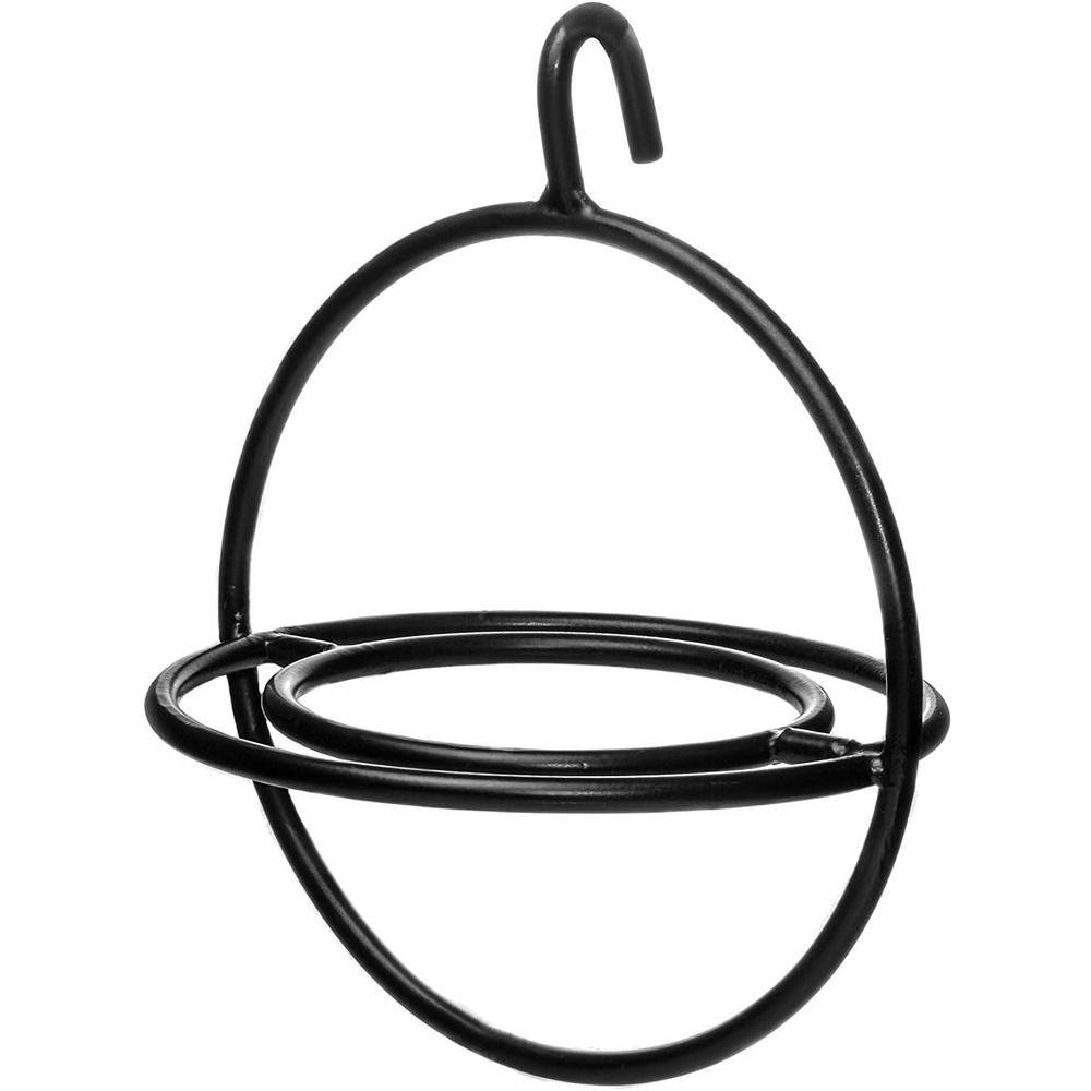 Monarch Abode Monarch Circular Hummingbird Feeder (Red Glass Feeder) with Perch