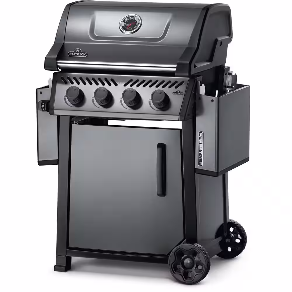 NAPOLEON Freestyle 425 4-Burner Propane Gas Grill in Graphite Grey