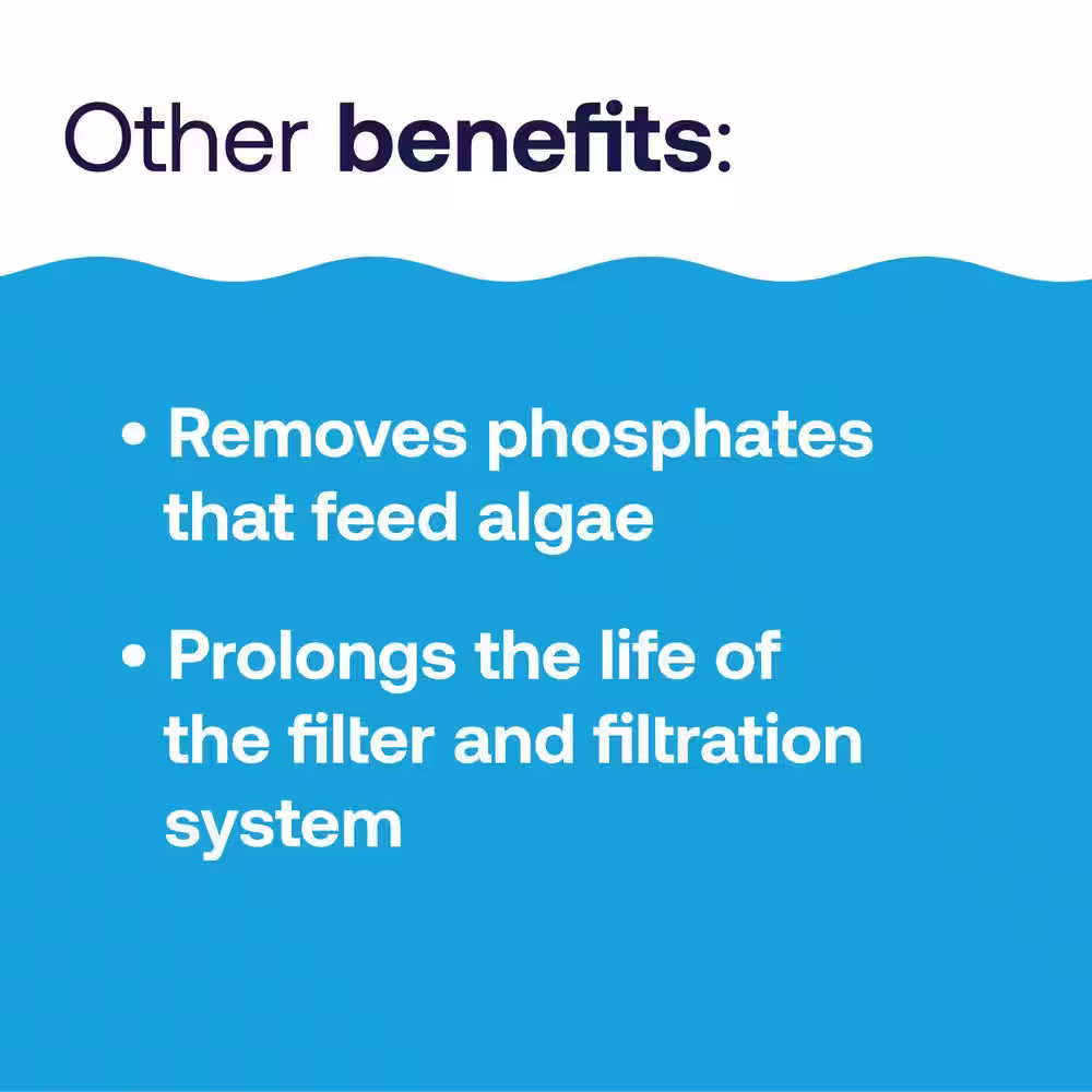 HTH 1 Qt. Drop Out Flocculant Pool Balancer