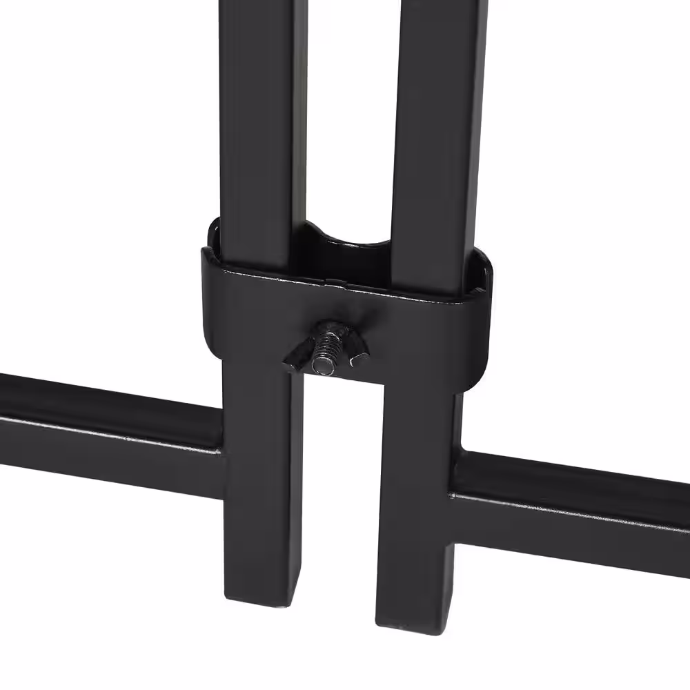 PawHut 6 ft. x 4 ft. Covered Dog Playpen for Large & Medium Size Breeds, Locking Exercise Kennel, Black