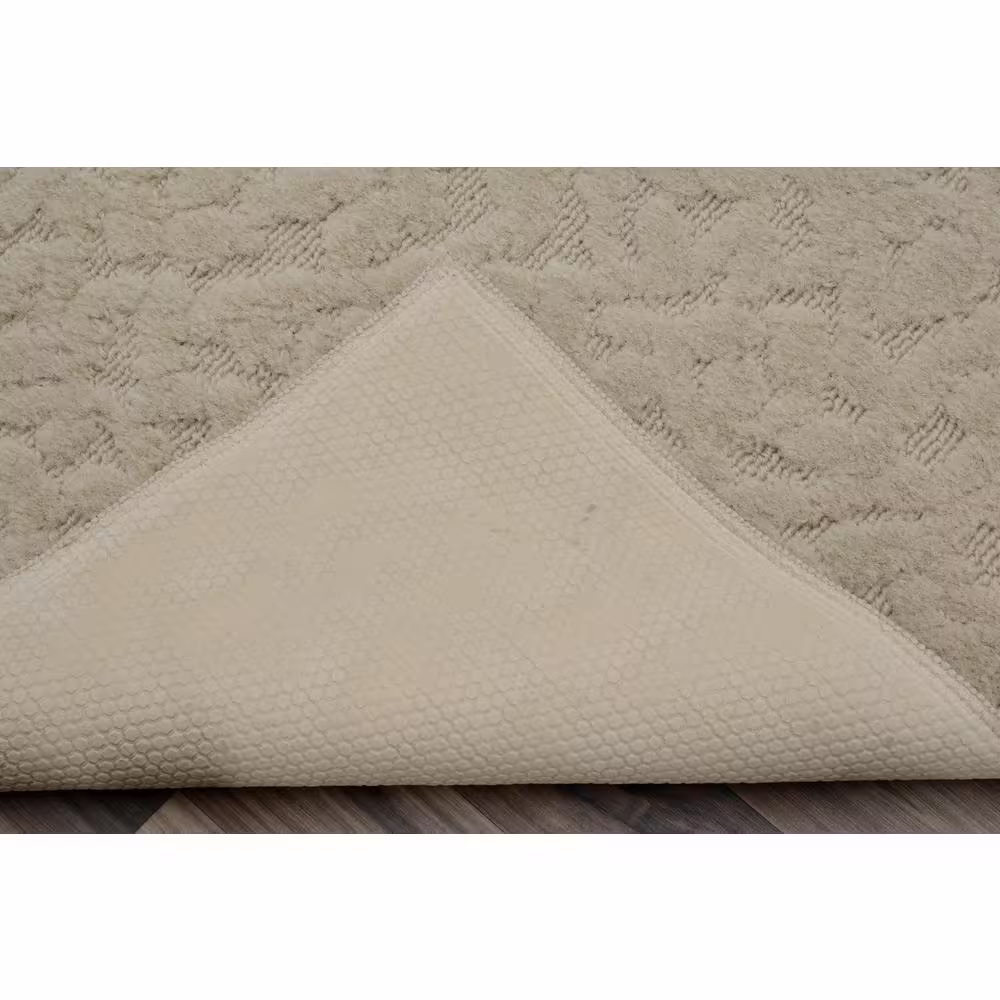 Garland Rug Ivy Tan 3 ft. x 12 ft. Runner Rug