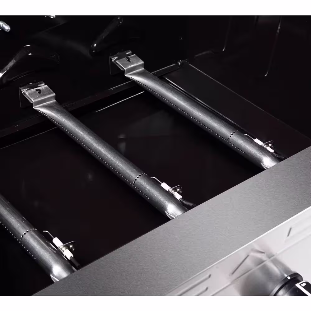 Cadac Entertainer 4-Burner Propane Gas Grill in Stainless Steel