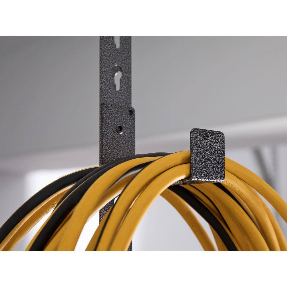 NewAge Products VersaRac Black PostÂ Mount Hooks Accessory Kit (4-Pack)