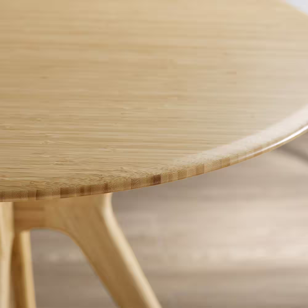 Greenington Sitka 36 in. Round Wheat Bamboo Seats 2-Dining Table