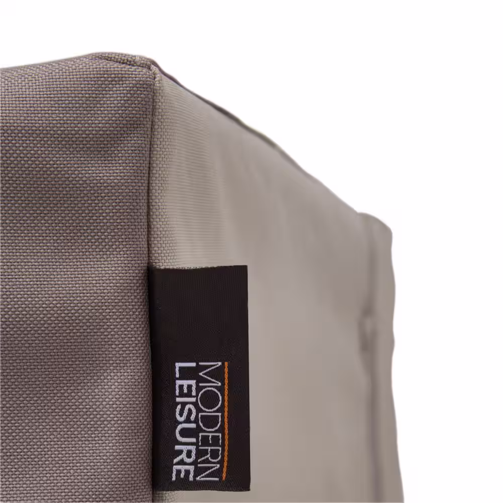 MODERN LEISURE 86 in. Square x 14 in. Height Monterey Hot tub Cover in Beige