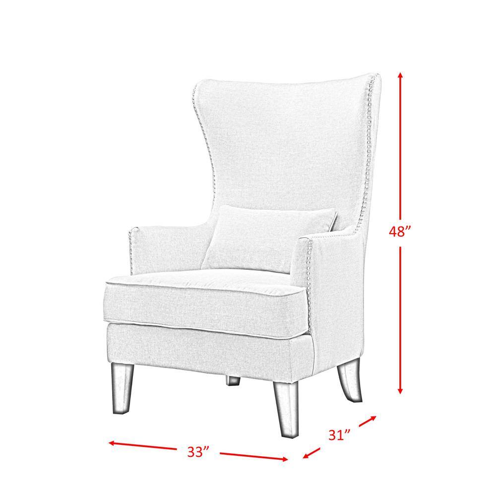 None Kegan Natural Accent Chair