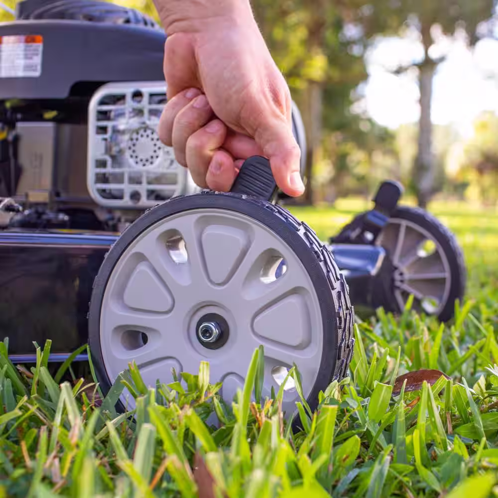 Murray 20 in. 125 cc Briggs & Stratton Walk Behind Gas Push Lawn Mower with 4 Wheel Height Adjustment and Prime 'N Pull Start