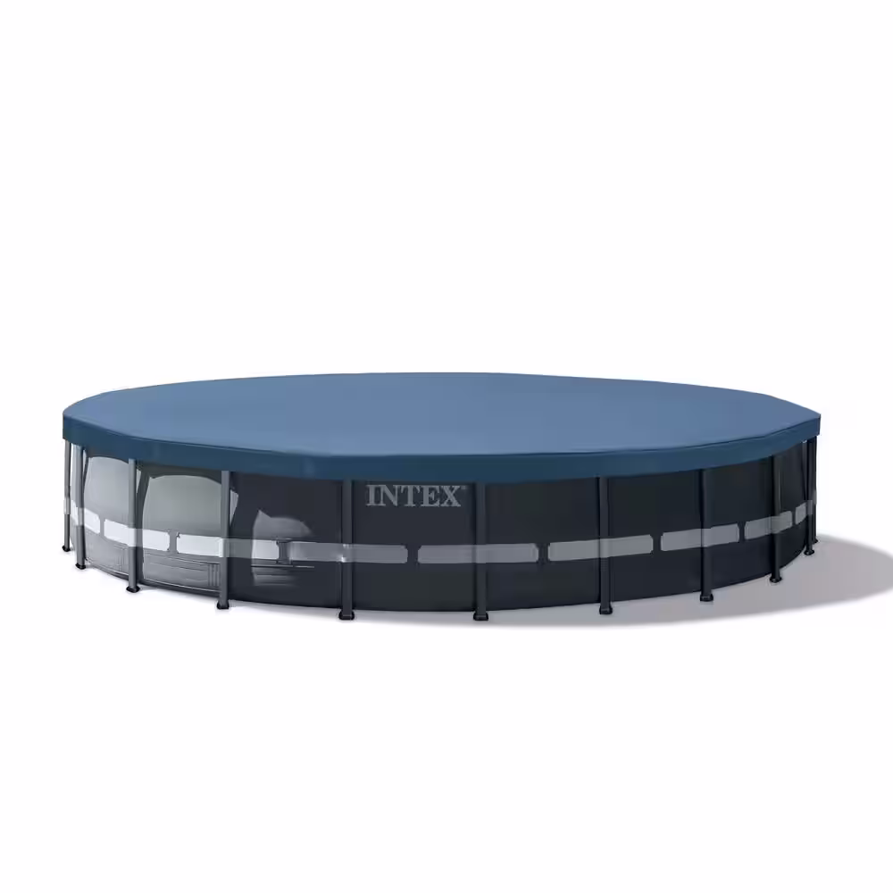 Intex 20 ft. x 48 in. Ultra XTR Frame Round Swimming Pool Set with Sand Filter Pump