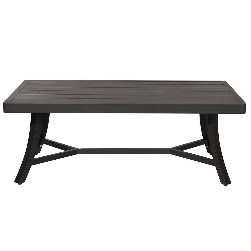 Nuu Garden 4-Pieces Aluminum Patio Conversation Set Sofa Set with Yellow Cushions