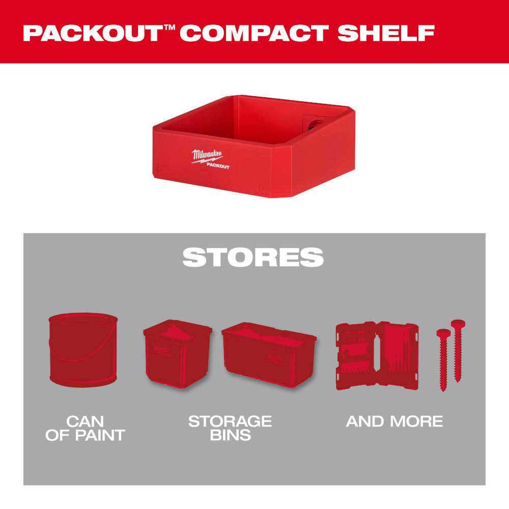 Milwaukee Packout Compact Shelf (6-Pack)