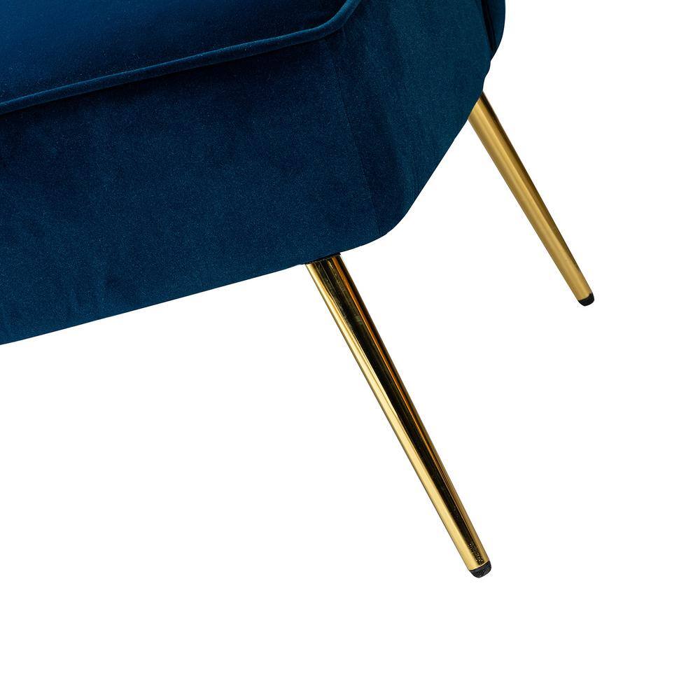 JAYDEN CREATION Carmita 3-Piece Navy Living Room Set