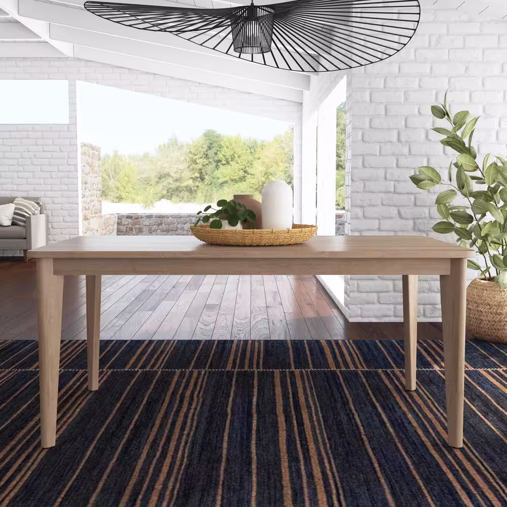 HOMESTYLES Brentwood Oak Rectangular Dining Set Seats