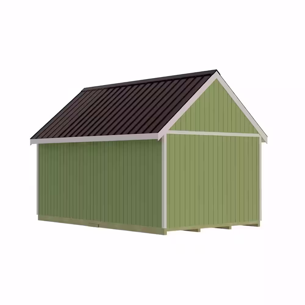 Best Barns Hampton 12 ft. W x 20 ft. D Wood Storage Shed kit (240 sq. ft.)