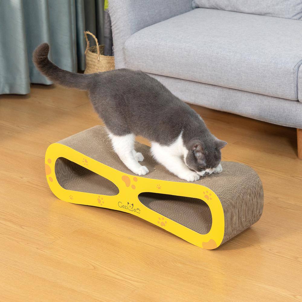 COZIWOW 8-Shaped Cat Scratching Board