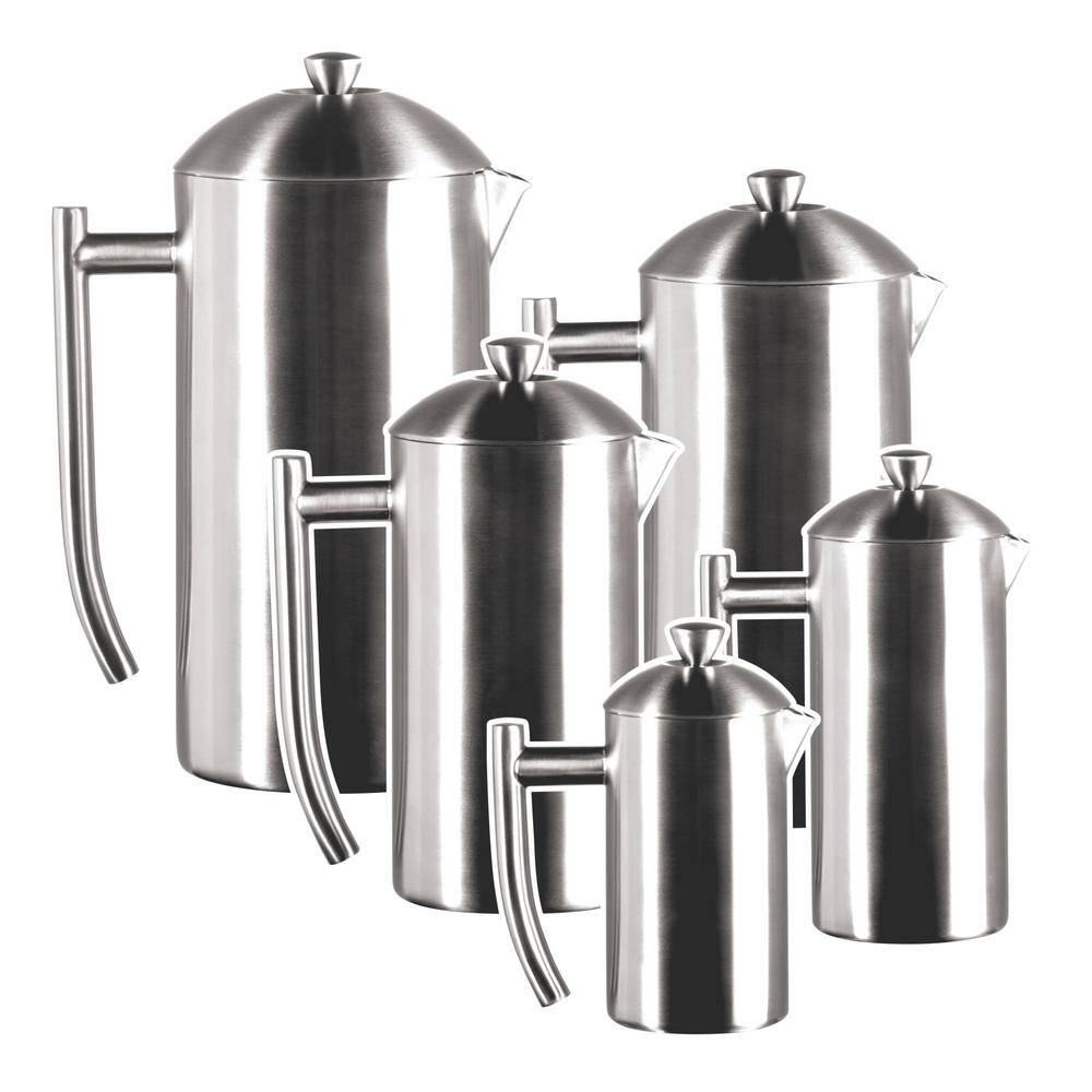 Frieling 5.5-Cup Brushed Finish Stainless Steel French Press 0131