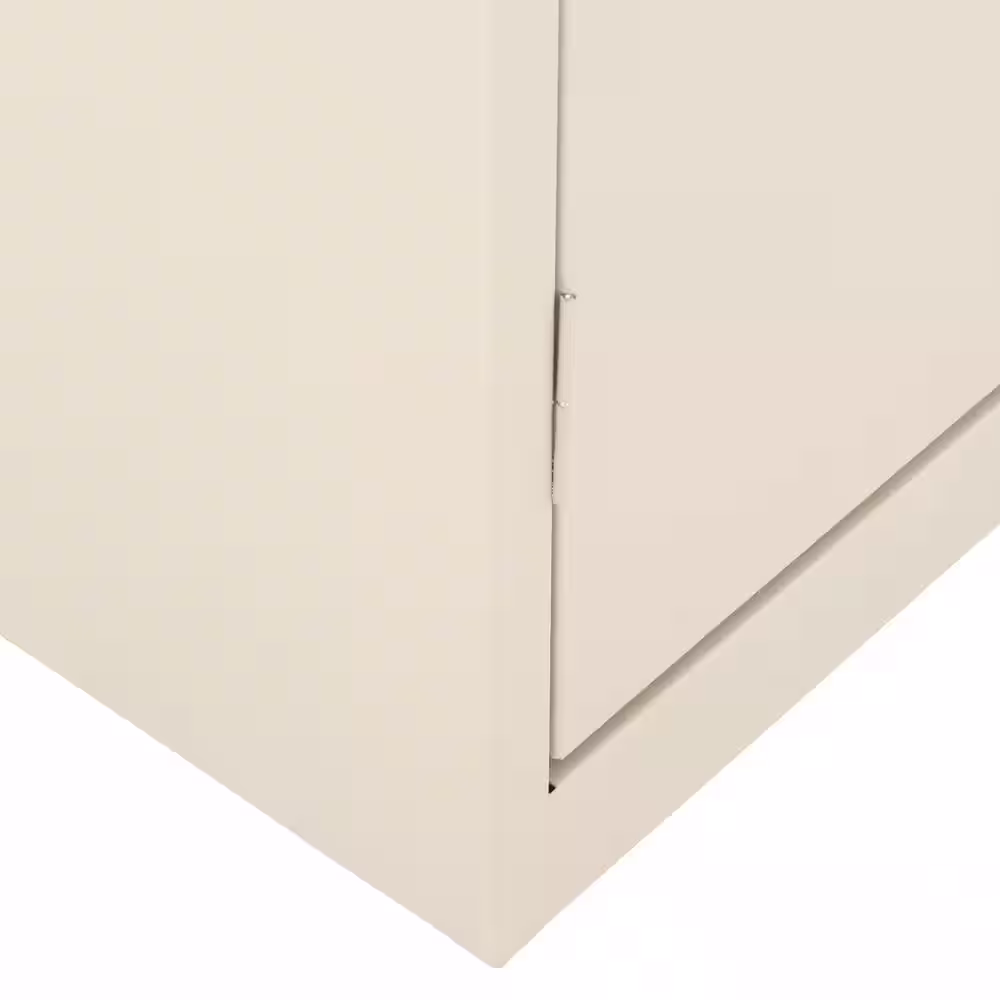 Sandusky Classic Series Steel Combination Cabinet with Adjustable Shelves in Putty (72 in. H x 36 in. W x 18 in. D)