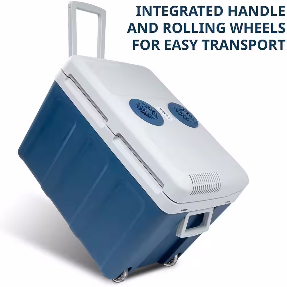 Ivation Electric Cooler (45 L), Thermoelectric Cooler, 12V Cooler and Car Fridge